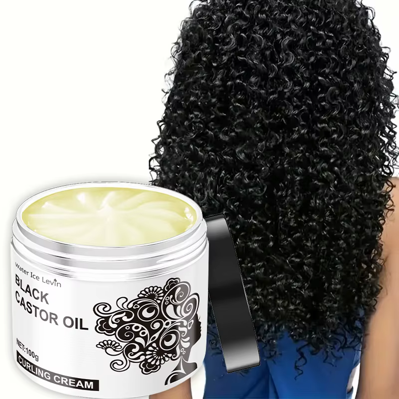 Crème élastifiante pour cheveux bouclés, gel capillaire neutre, formule hydratante pour cheveux bouclés, nourrit et hydrate les cheveux, procure élasticité et sensation de légèreté, 1 flacon