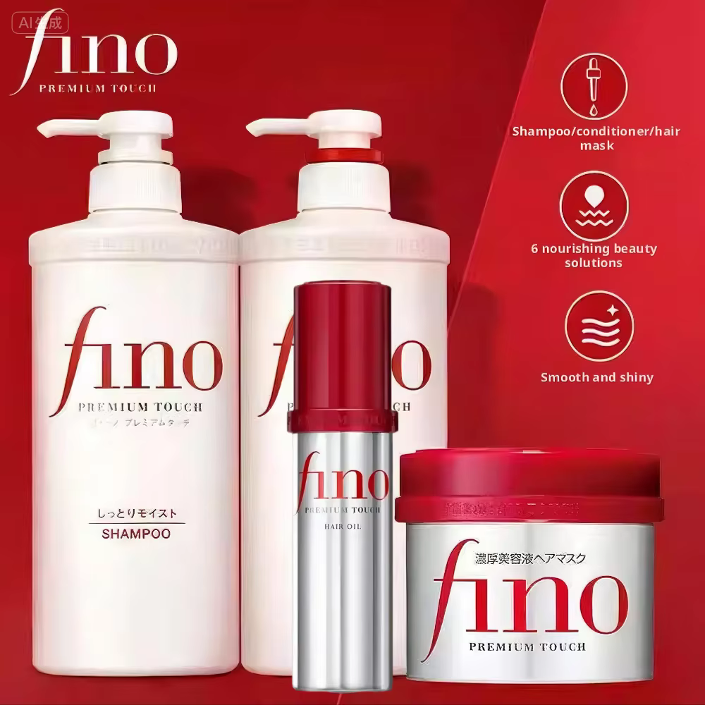 Shampooing et après-shampoing hydratant japonais Fino