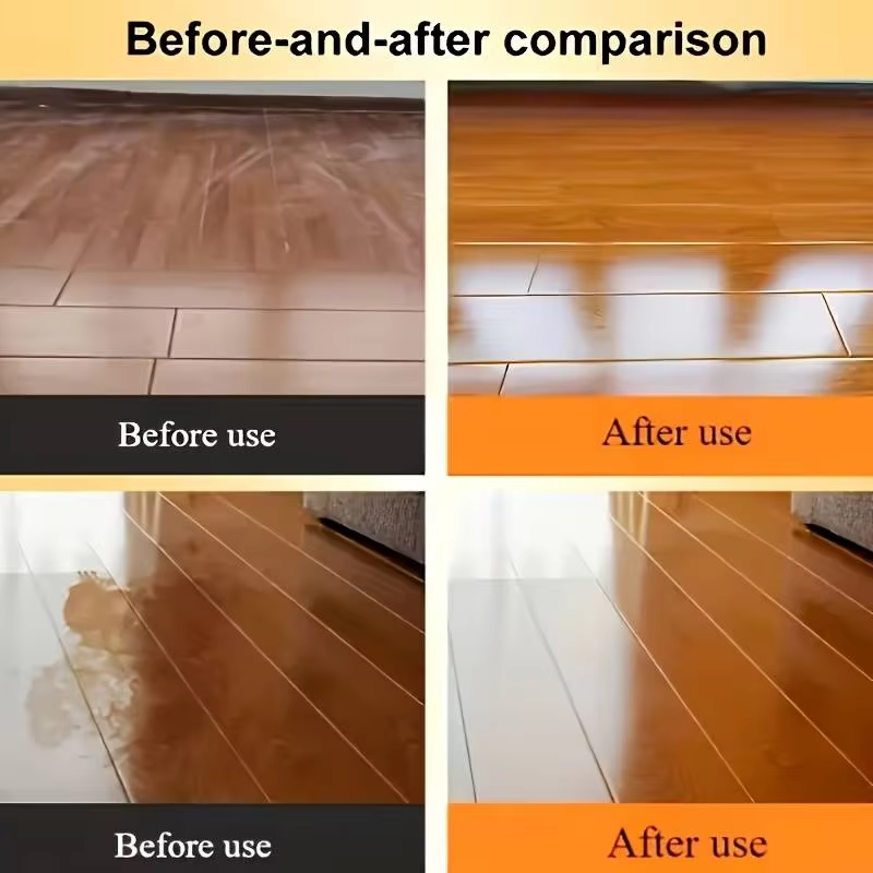 Cire d'abeille naturelle, huile pour bois, polissage et restauration pour meubles en bois massif, sols et surfaces composites, renouvelle la brillance, protection longue durée