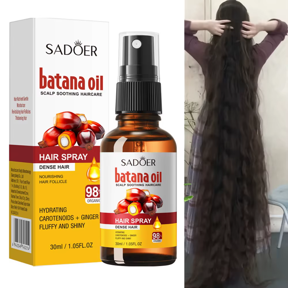 Spray de croissance des cheveux Batana Anti chute