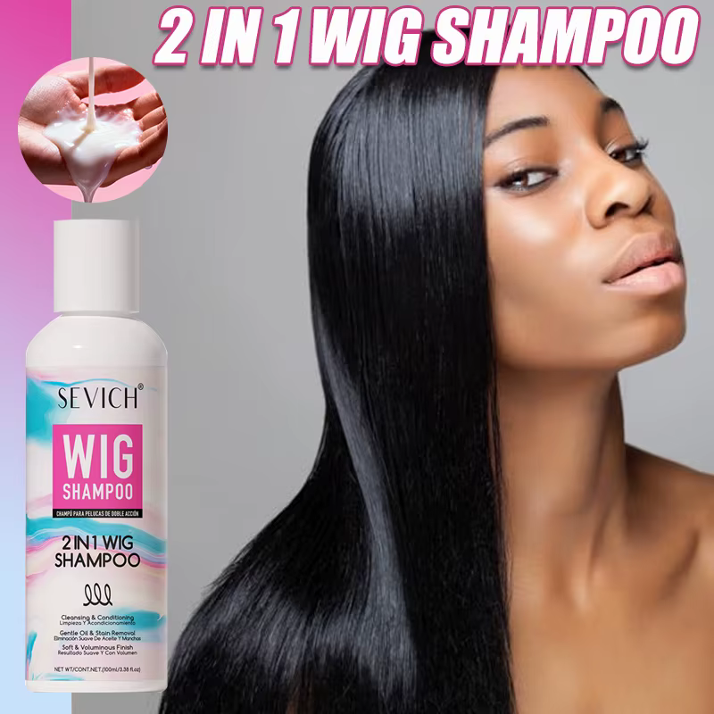 Shampoing pour perruque 2 en 1