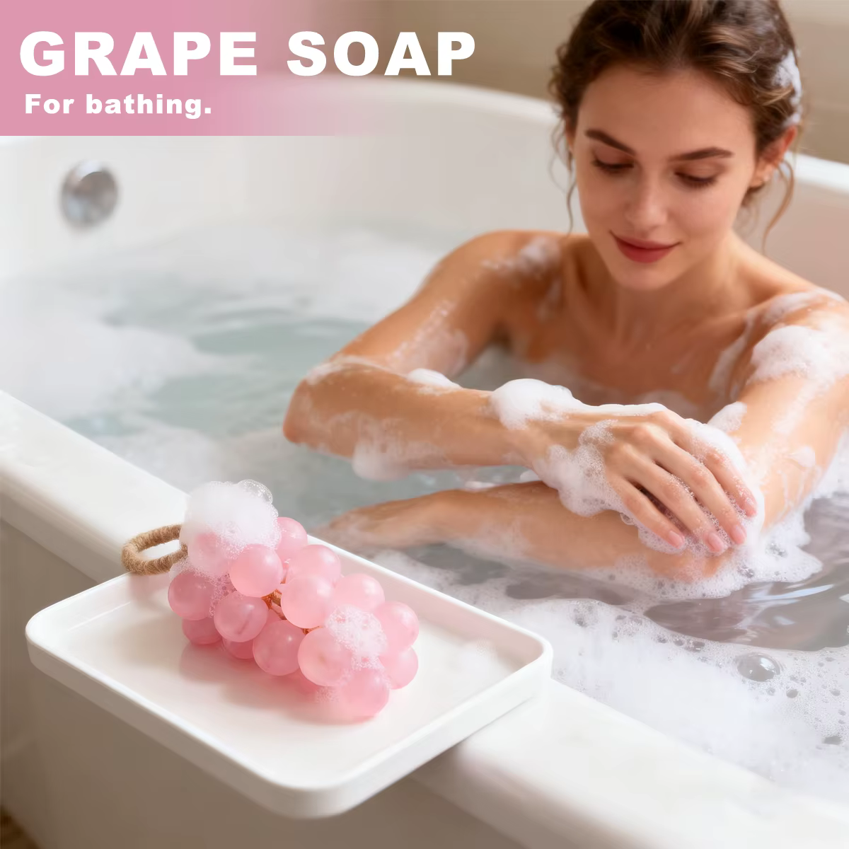 Savon à l'huile de pépins de raisin biologique – Anti-âge