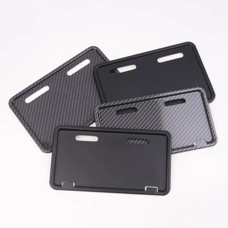Support de plaque d'immatriculation universel en fer pour véhicule électrique, 1 pièce, cadre de protection, cadres de plaque d'immatriculation de moto
