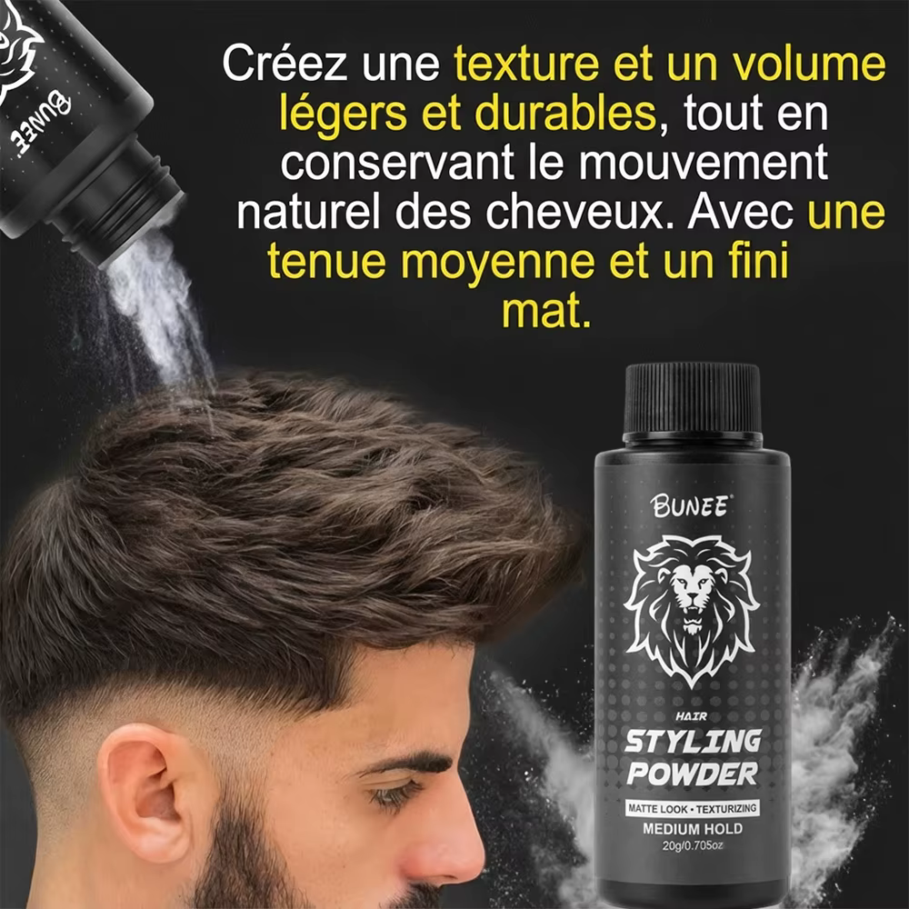 BUNEE 20 g de poudre volumisante – soulève instantané les racines