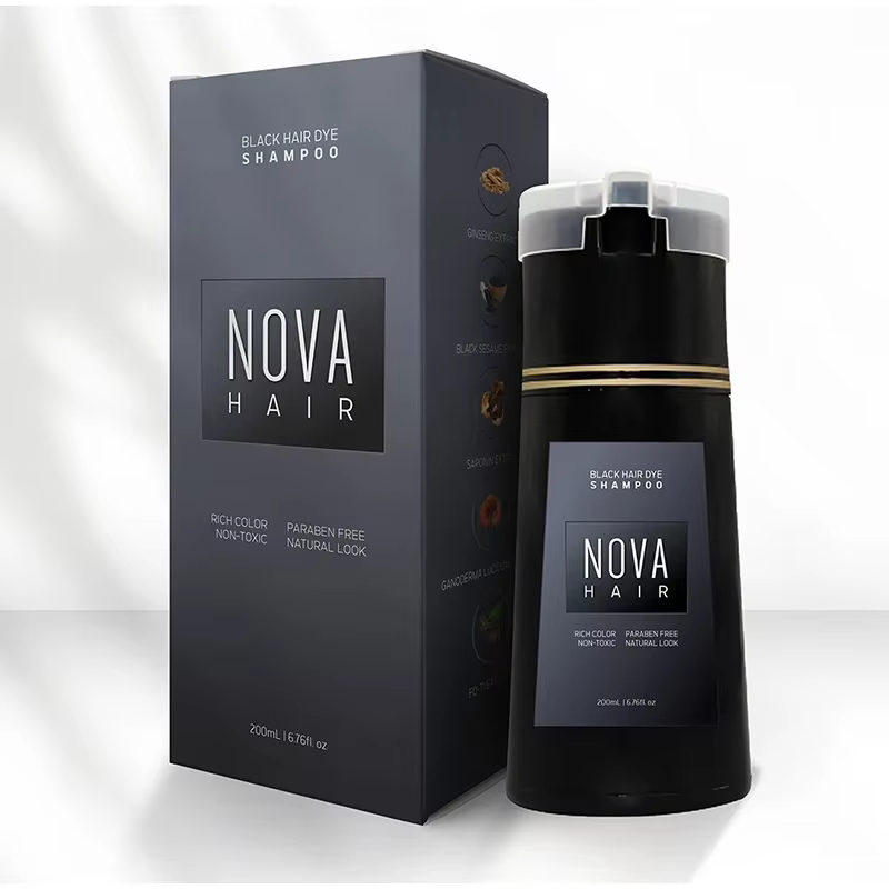 Nova teinture des cheveux 3-en-1 soin