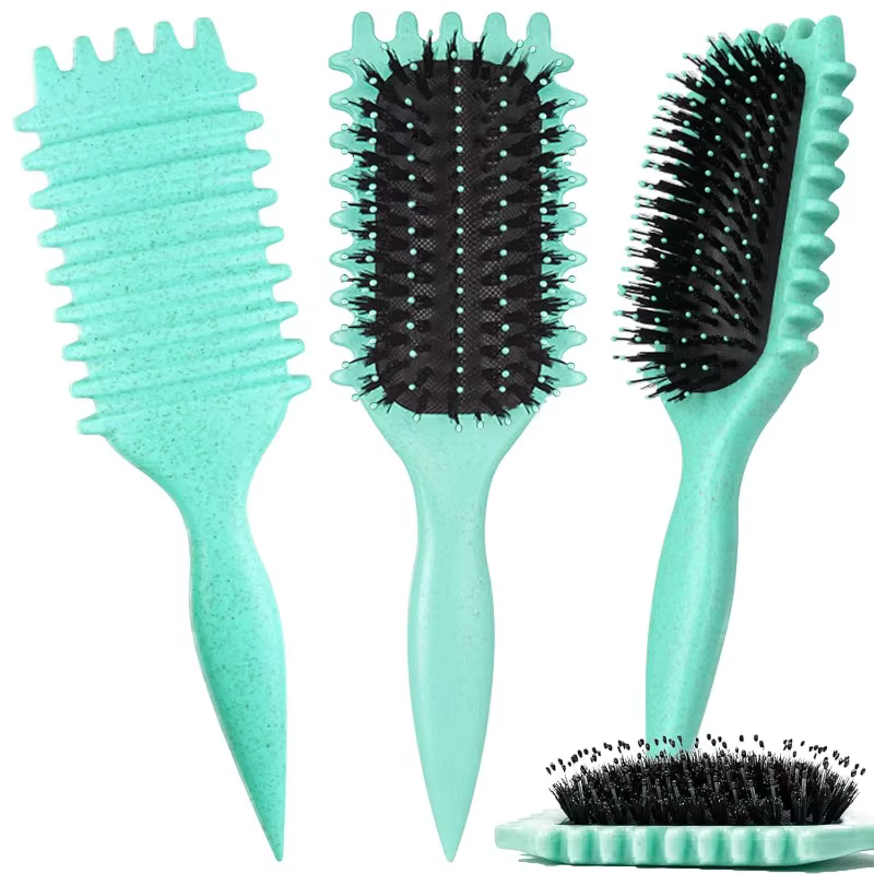 WANMEI – brosse démêlante pour cheveux bouclés