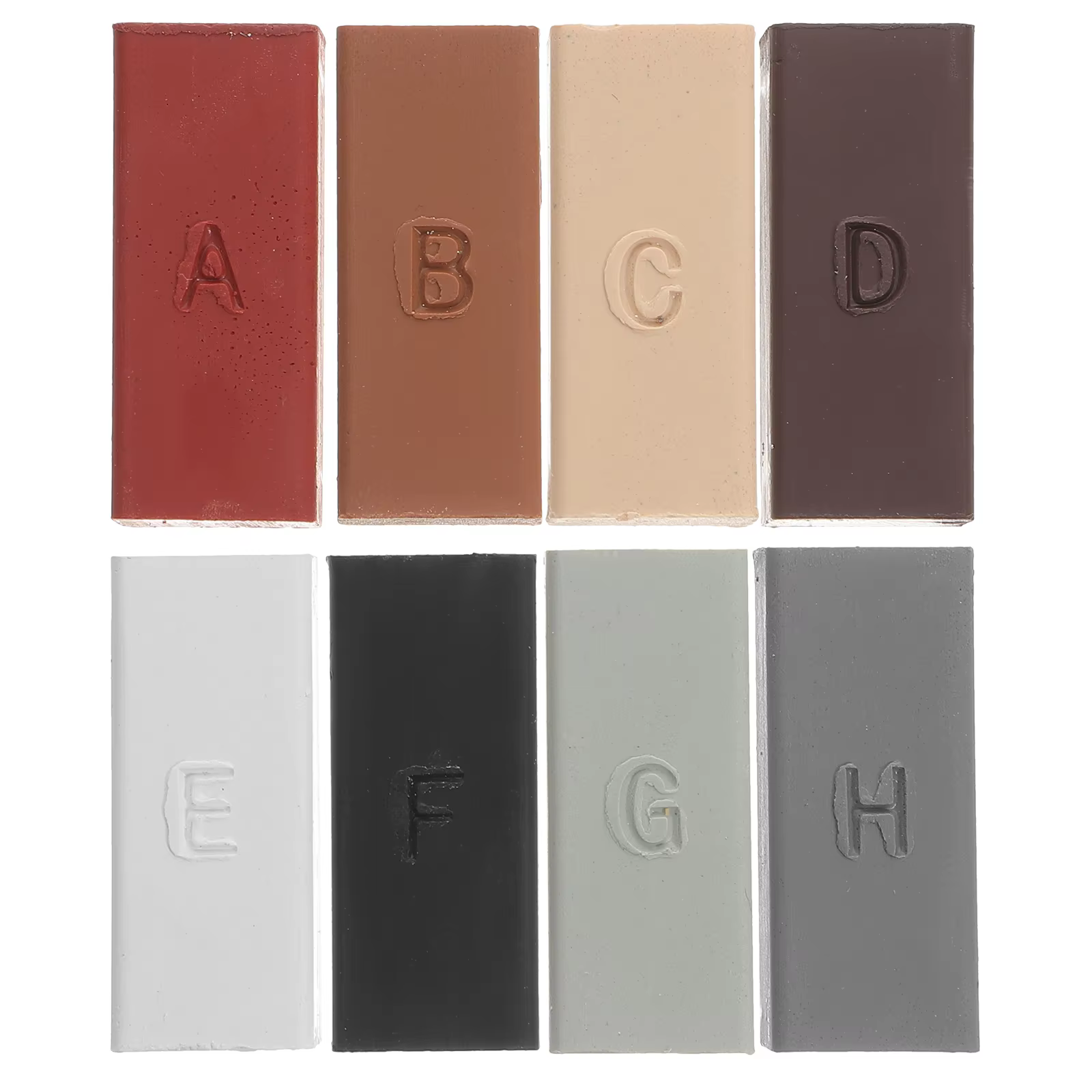 Kit de réparation pour sols : Cire de restauration, réparation de carreaux, retouche de meubles, mastic pour stratifié, polissage du bois, réparation de fissures de céramique et de éclats de comptoir