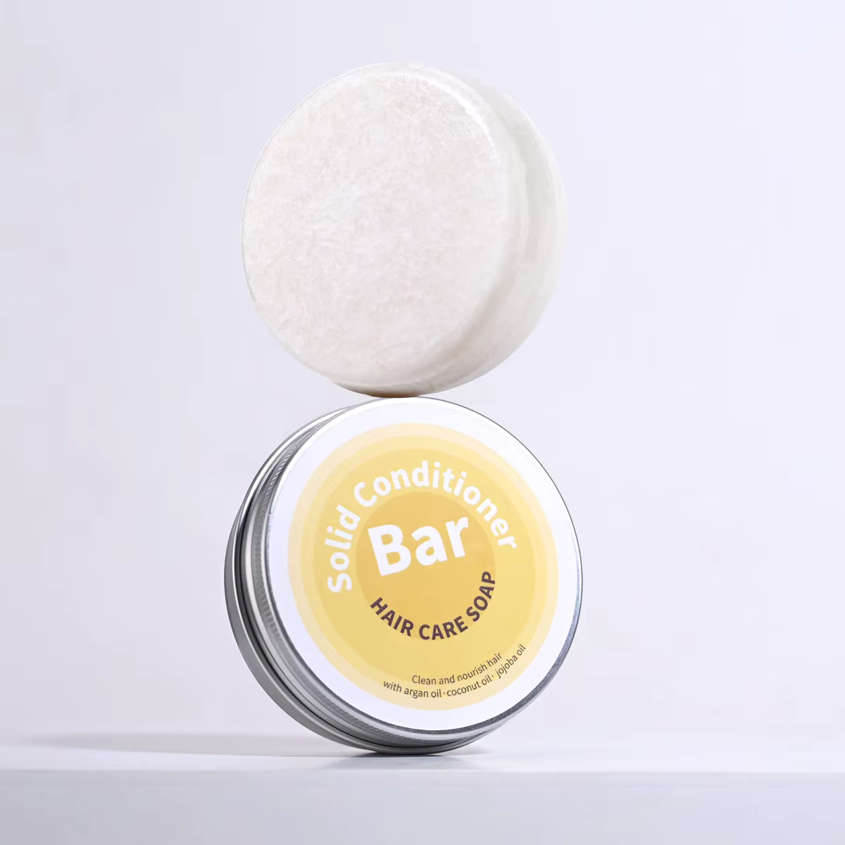 Savon revitalisant capillaire à l'huile essentielle végétale riche en huile d'argan