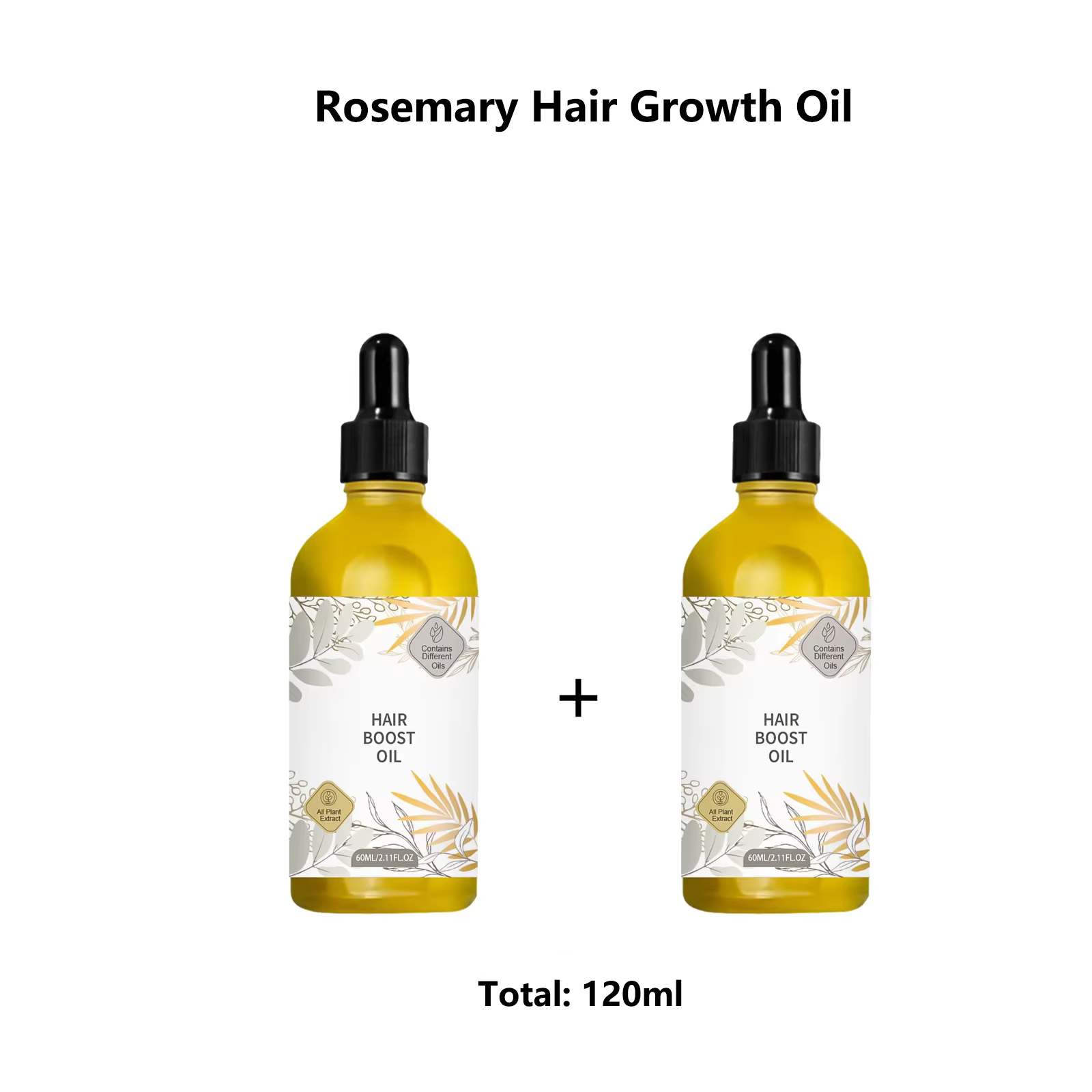Huile de croissance des cheveux