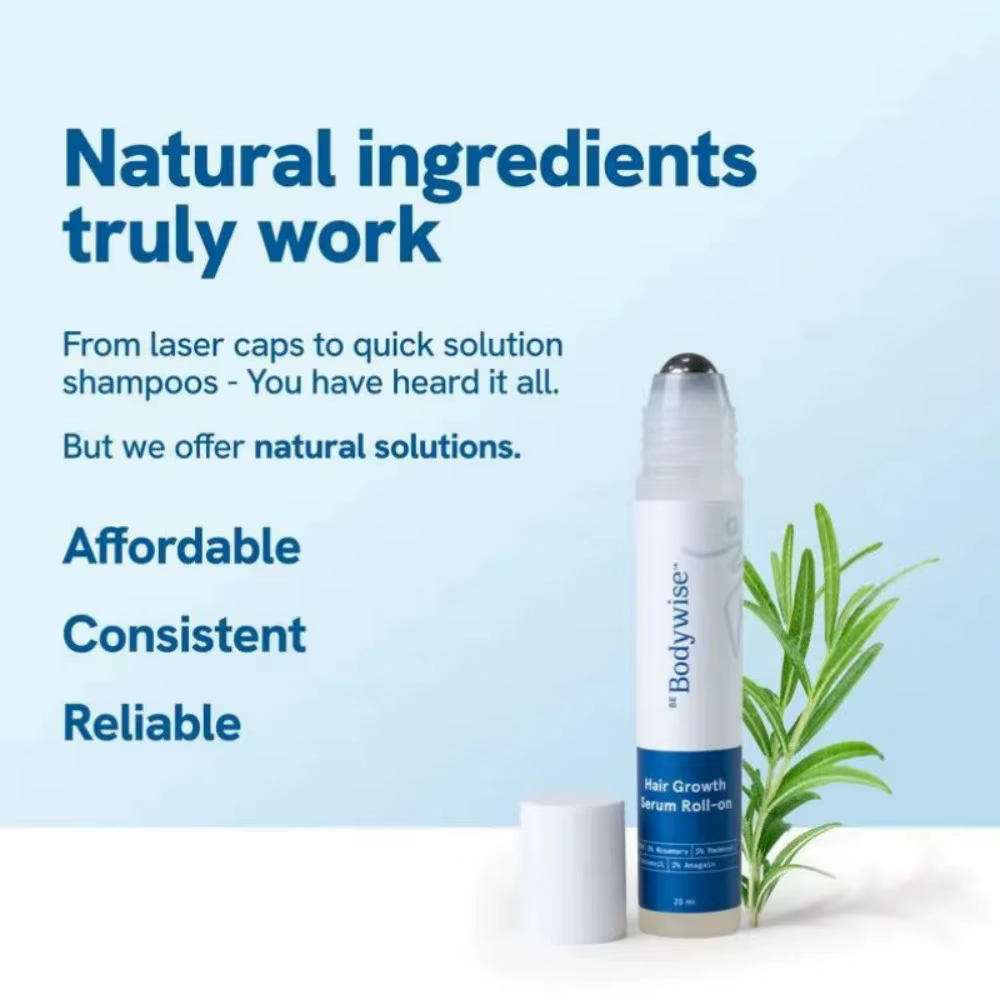 Sérum capillaire roll-on Bodywise