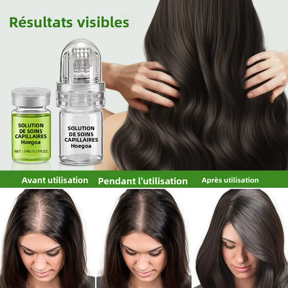 Sérum capillaire essentiel 1/2/3 boîtes pour renforcer les racines