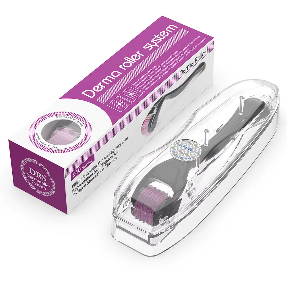 Derma Roller pour la Croissance des Cheveux et de la Barbe
