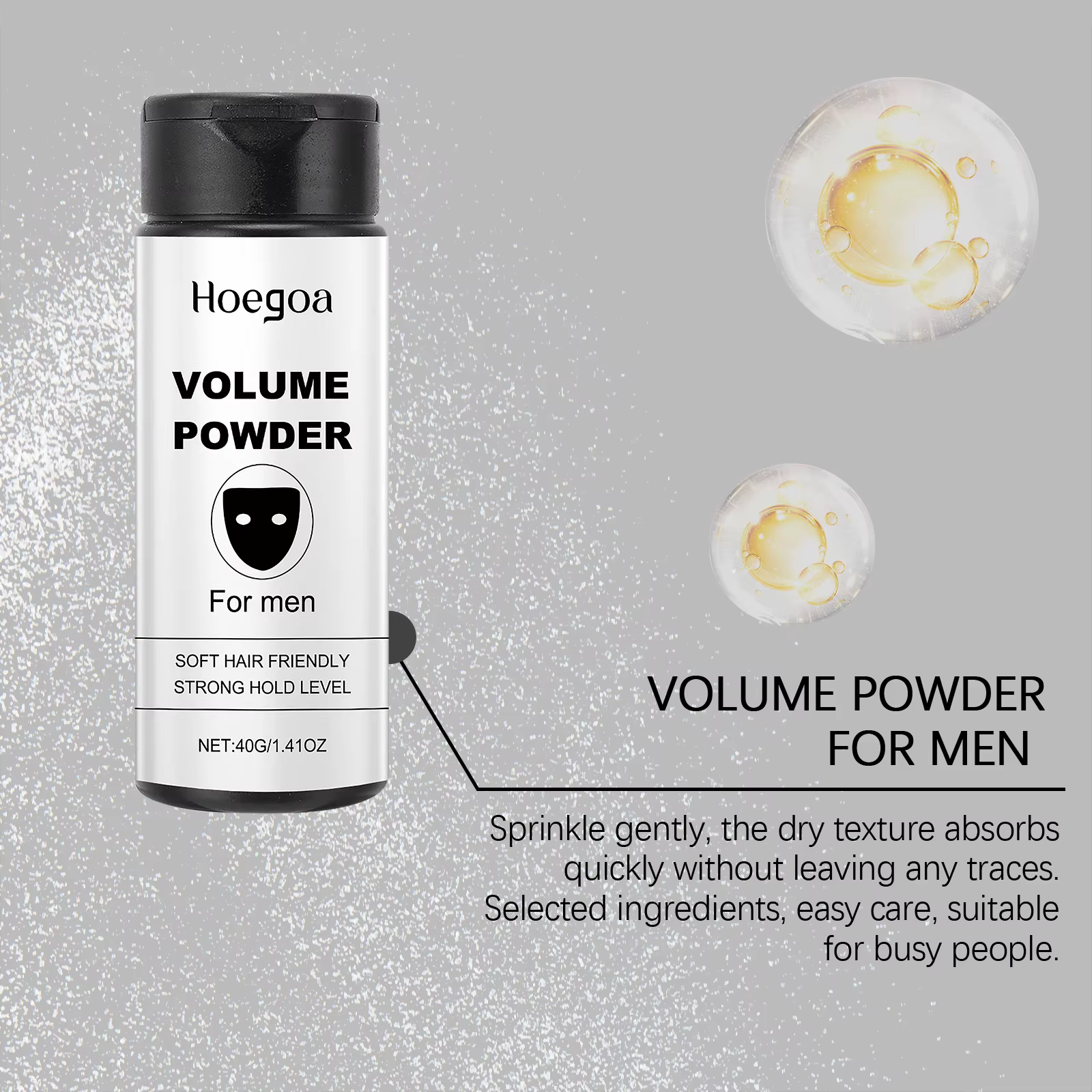 Poudre de Texture coiffante longue durée