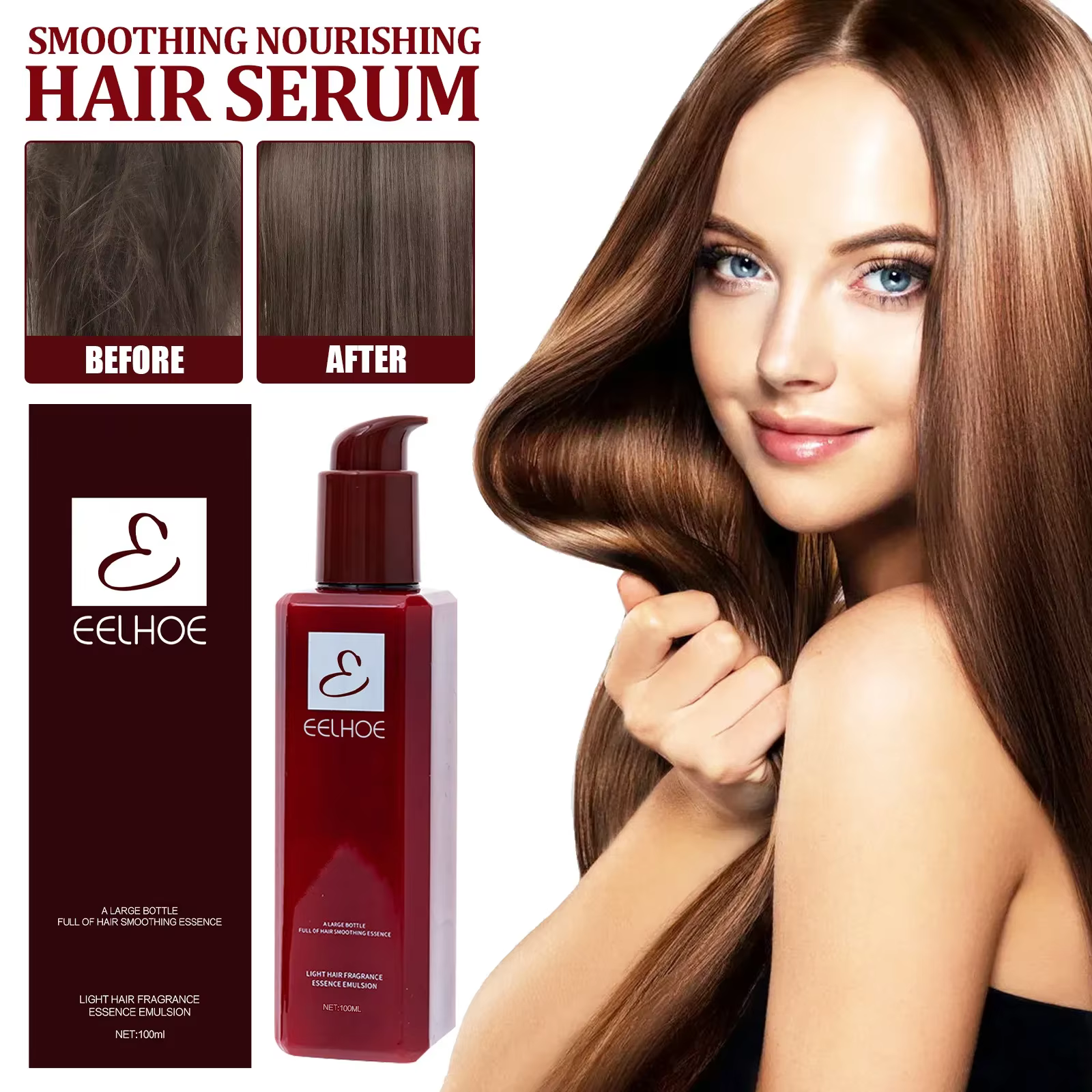 EELHOE – revitalisant pour cheveux lisses
