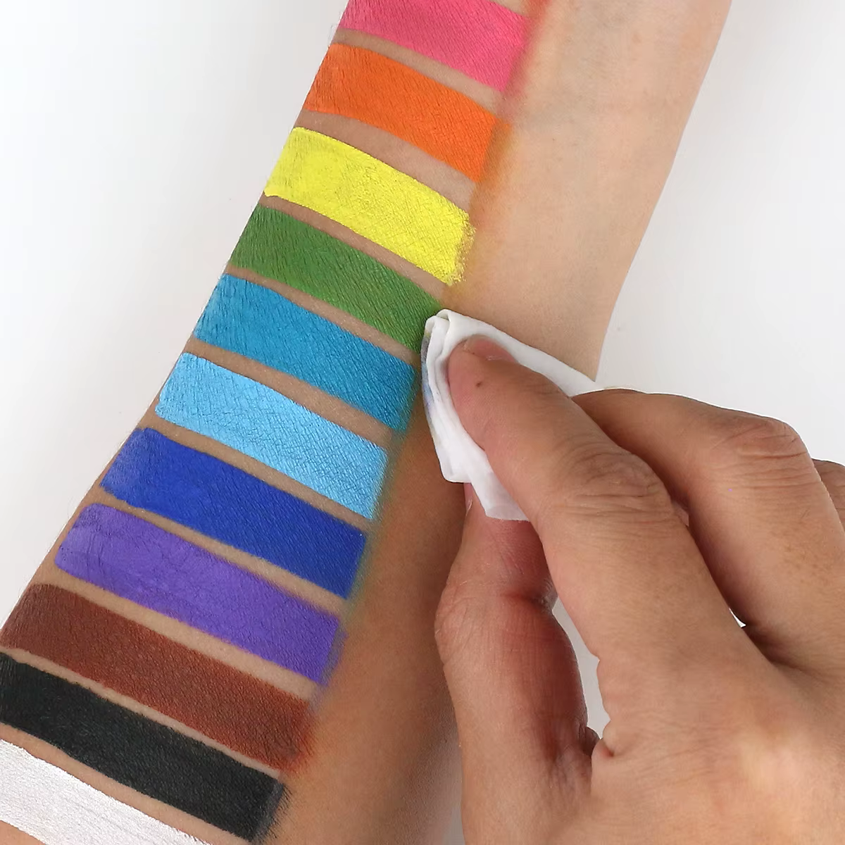 Bowitzki 18g Peinture faciale professionnelle à base d'eau, maquillage sûr pour adultes, couleur unique
