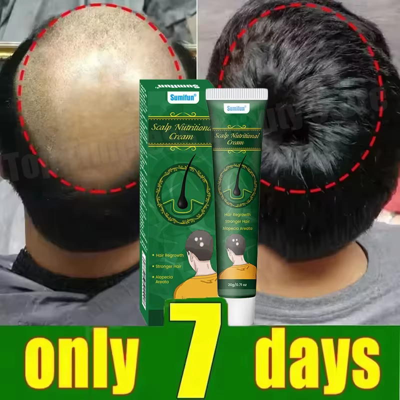 Crème de croissance des cheveux 7 jours