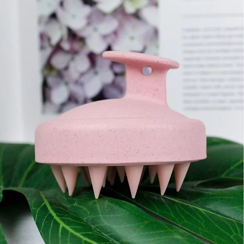 Brosse de massage pour cuir chevelu sec
