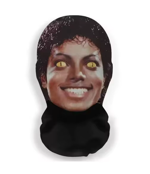 Masque réaliste 3D Michael Jackson Beat It, masque de cosplay intégral, cagoule hip-hop, chapeau, couvre-chef pour adulte, Halloween