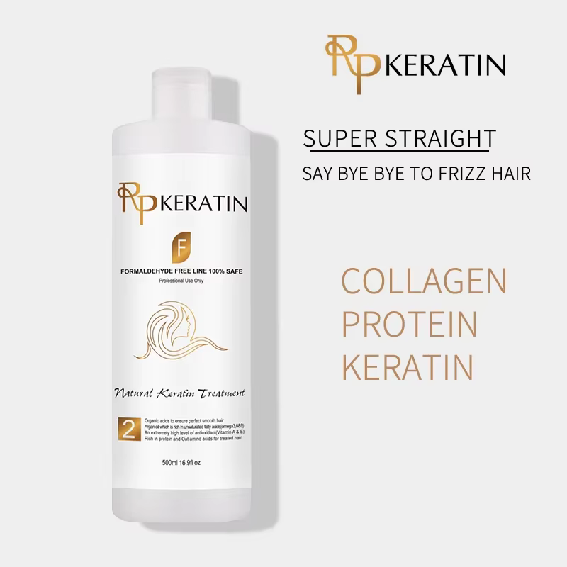Traitement à la kératine sans formaldéhyde