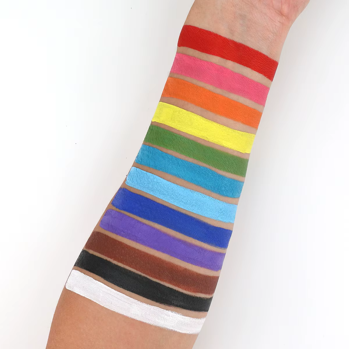 Bowitzki 18g Peinture faciale professionnelle à base d'eau, maquillage sûr pour adultes, couleur unique