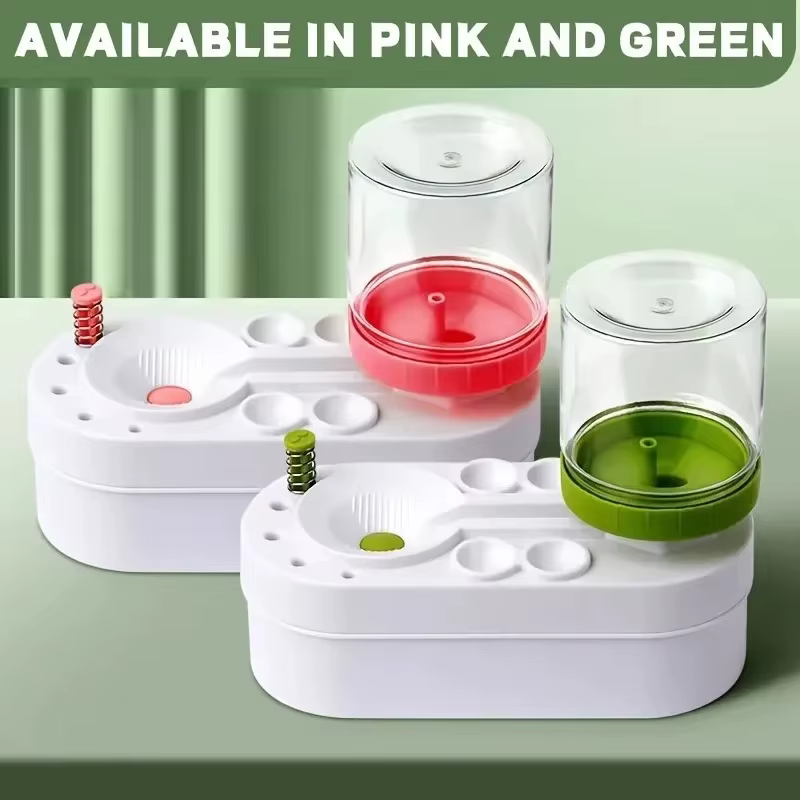 Nettoyant pour pinceaux, outil d'art, gouttelettes d'eau avec système de circulation d'eau pour pinceaux aquarelle (utilisé par les étudiants et les artistes)