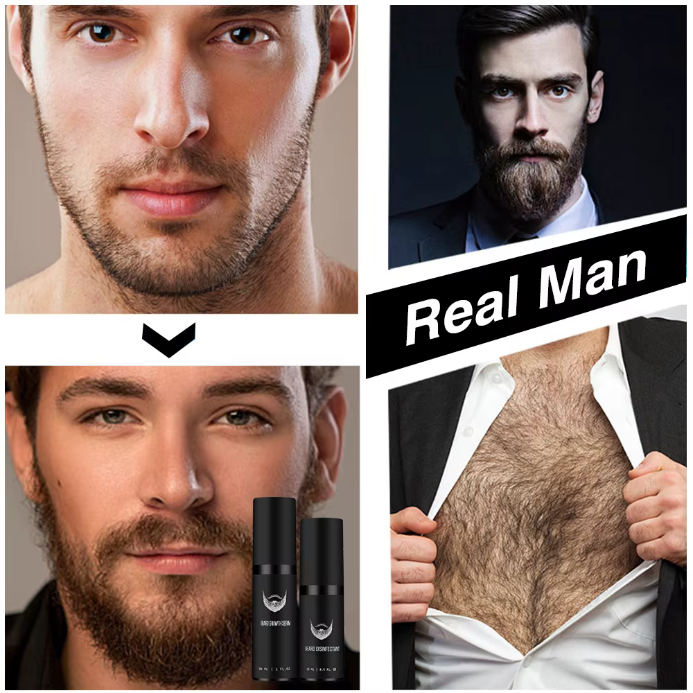 Kits de croissance de barbe pour hommes