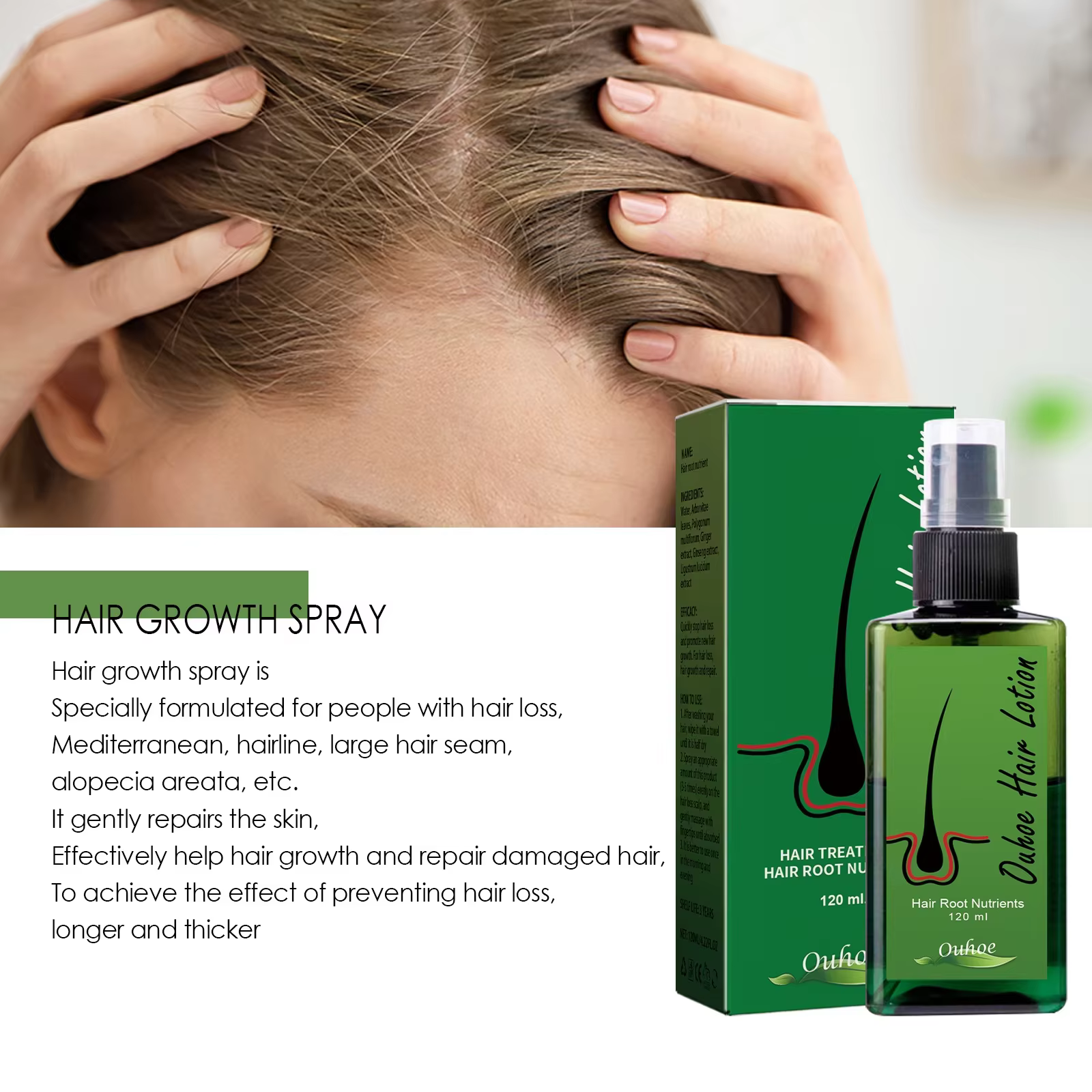 Spray Anti-perte de cheveux