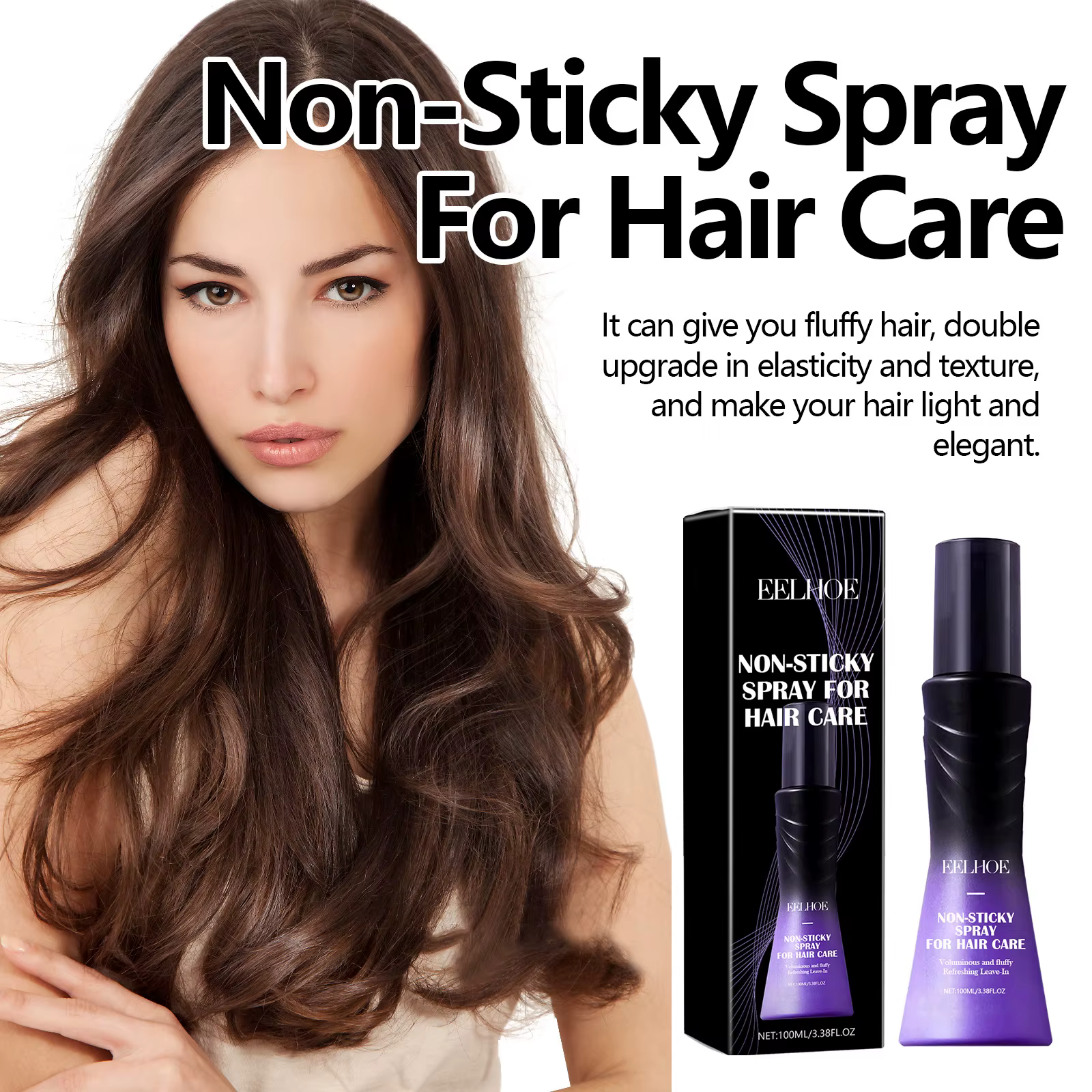 EELBathroom E-Spray de soin des cheveux