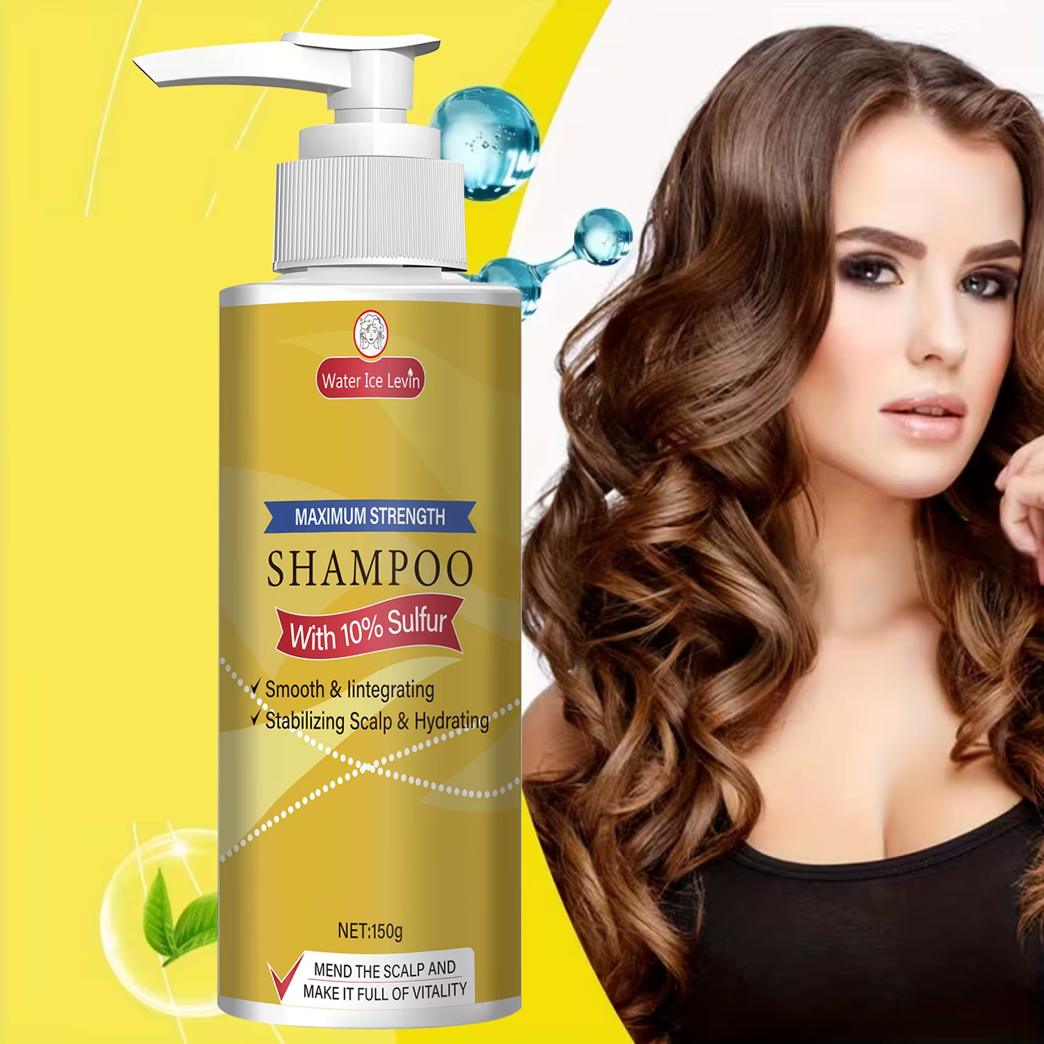 Shampoing au soufre 10% de force maximale – Lissant