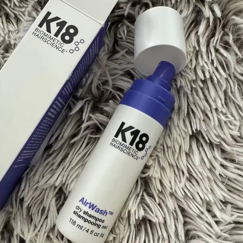 Nouvelle édition parfumée K18 2026 – Masque capillaire sans rinçage 50 ml et Huile réparatrice AirWash 118 ml pour