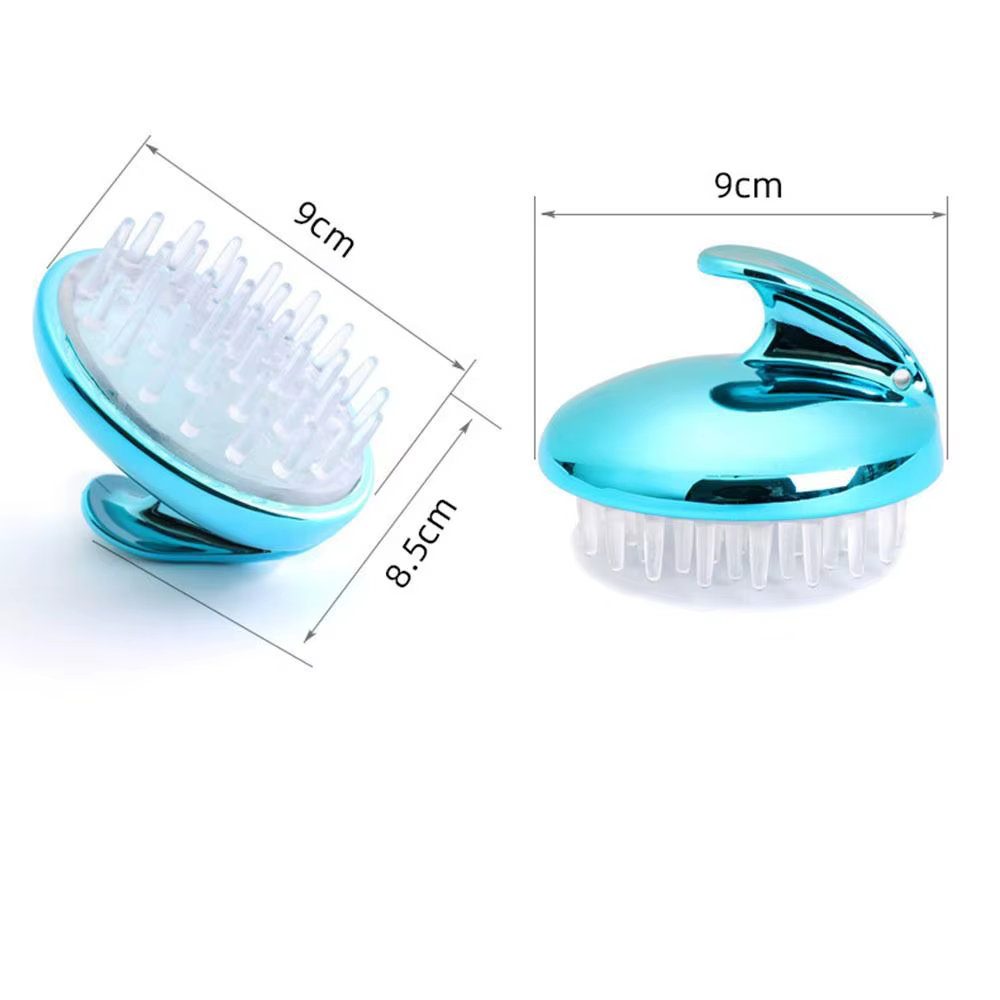 SPA ménage shampooing peigne portable exfoliant Silicone Massage