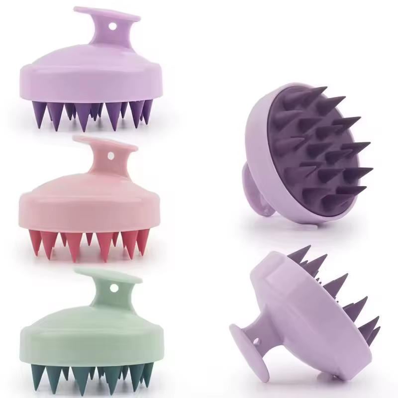 Brosse à shampooing en silicone