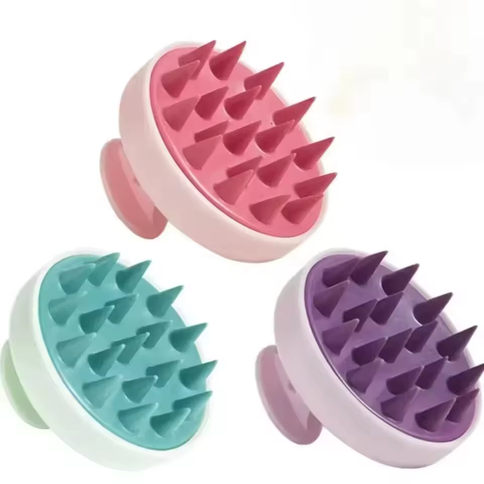Brosse à shampooing en silicone