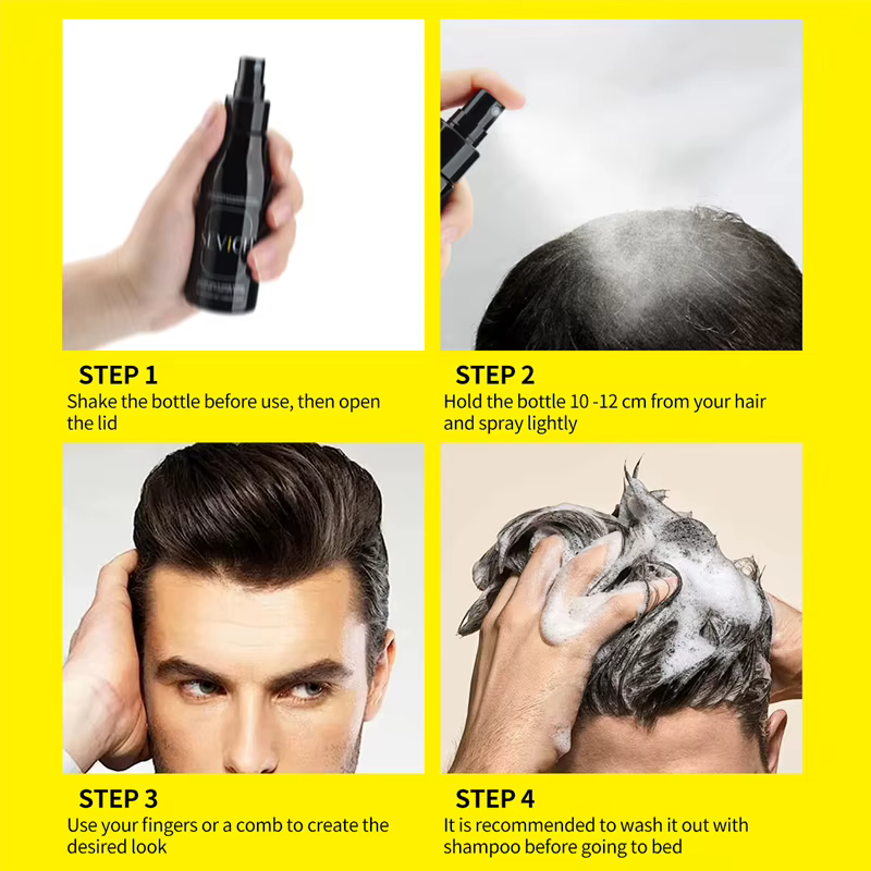 Spray Coiffant Volumisant Longue Durée pour Cheveux