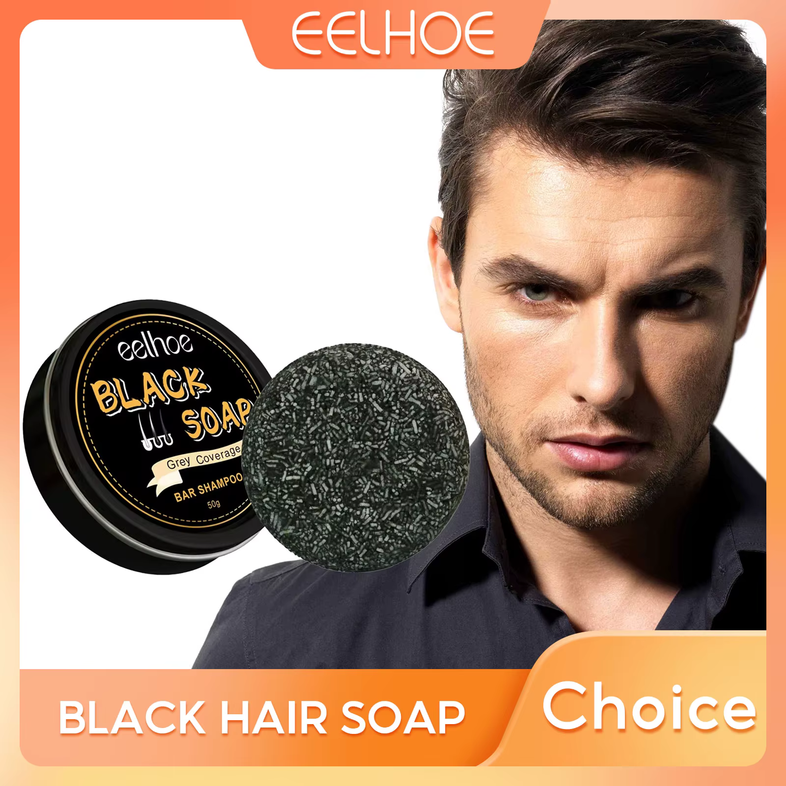 Shampoing assombrissant pour cheveux