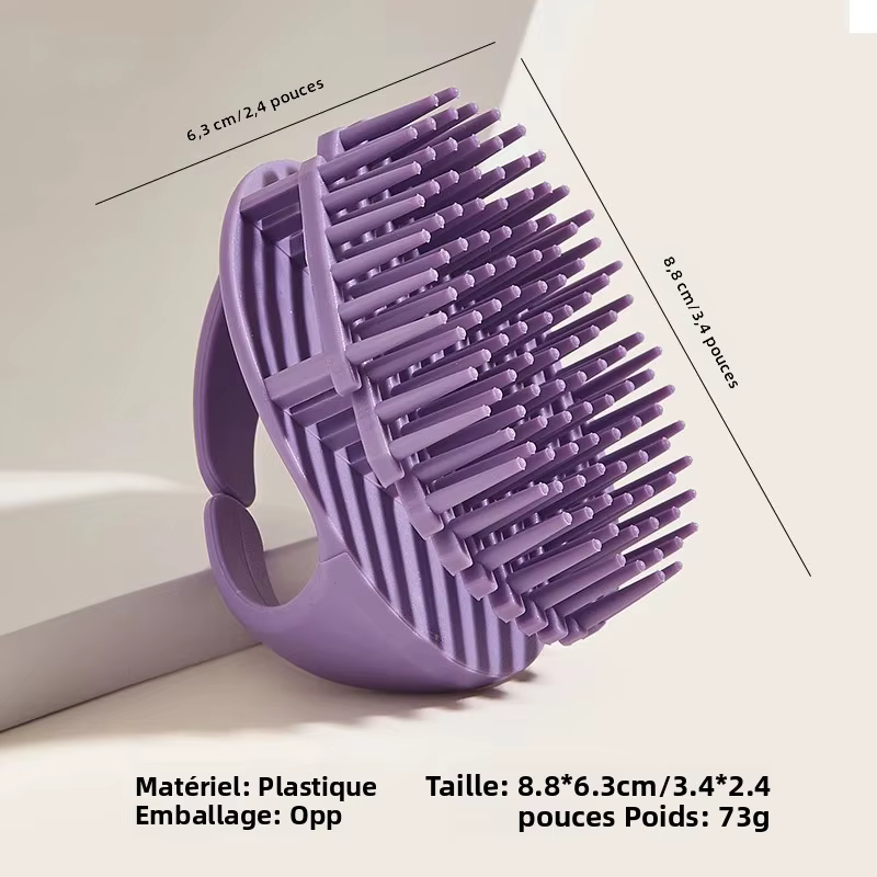 Shampoing en Silicone pour cuir chevelu