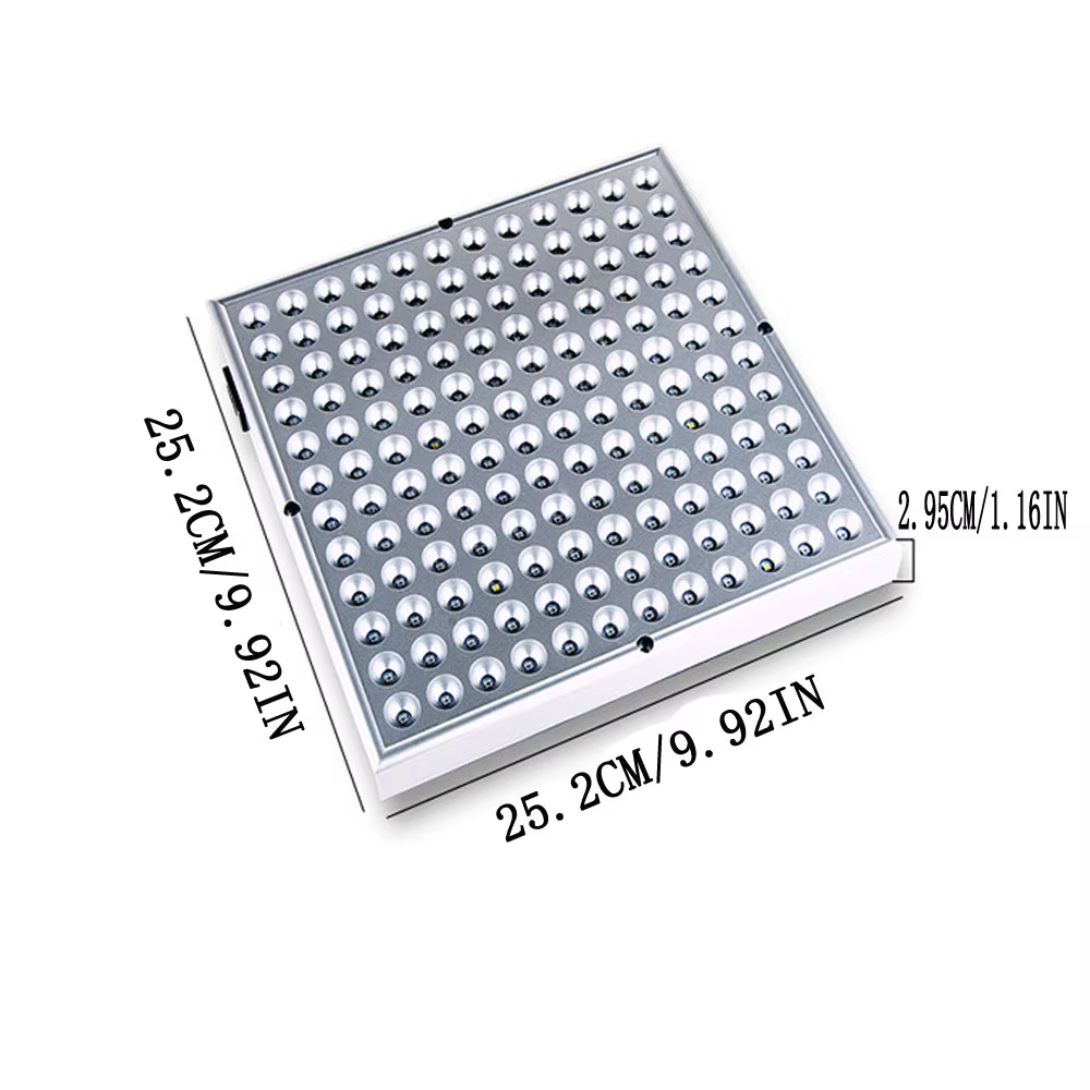 LED panneau rouge lumière visage anti-âge soins de la peau beauté 144 lumière LED outils de physiothérapie du corps yoga lampe de relaxation