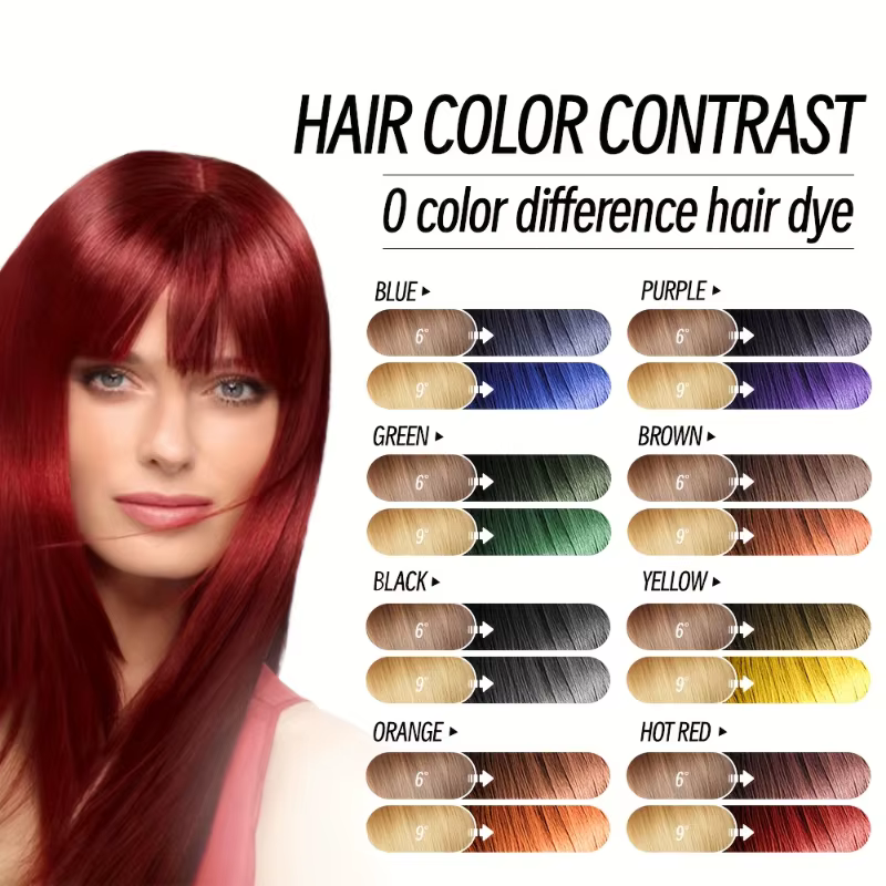 Shampooing Teinture Cheveux Semi-Permanent