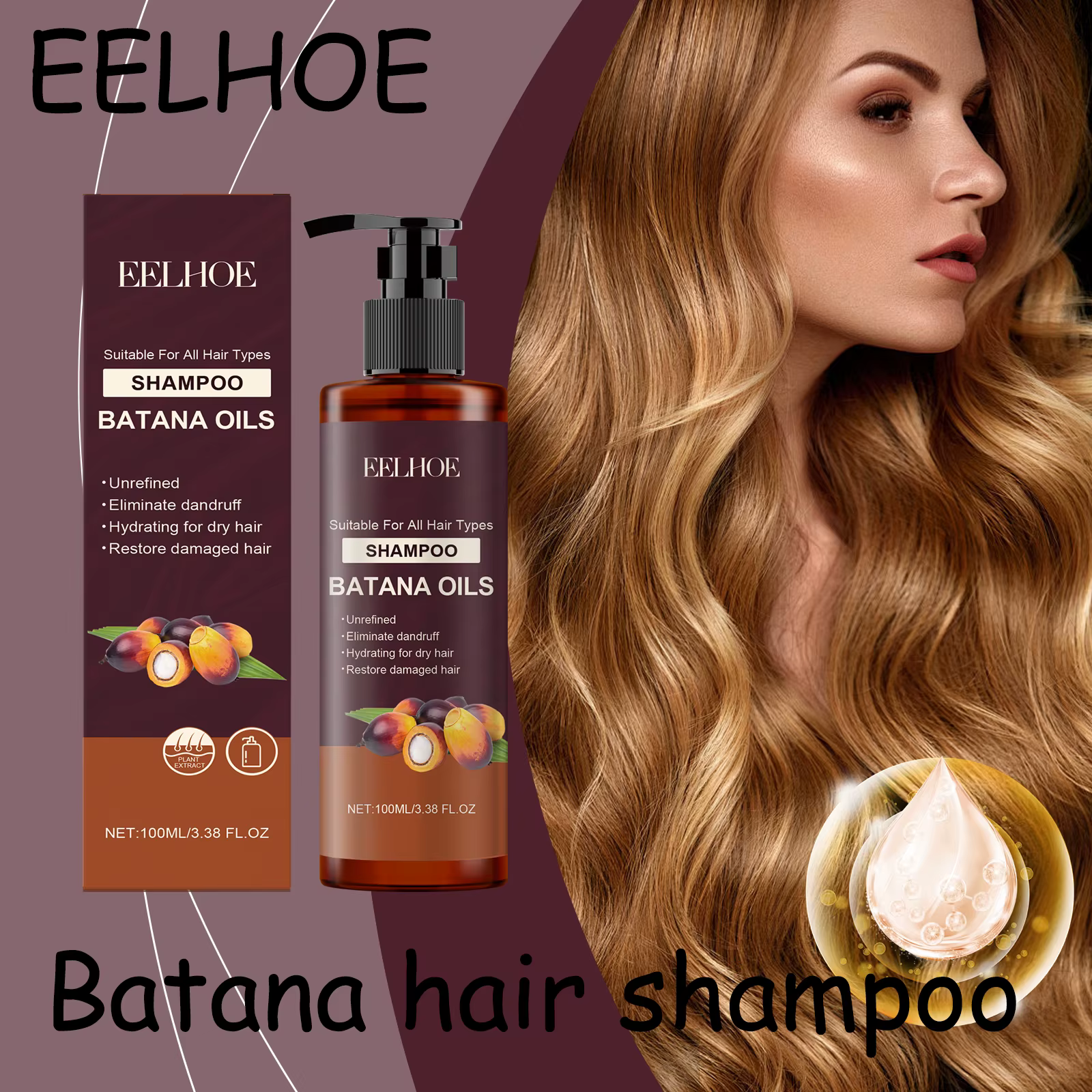 Batana – shampoing pour cheveux