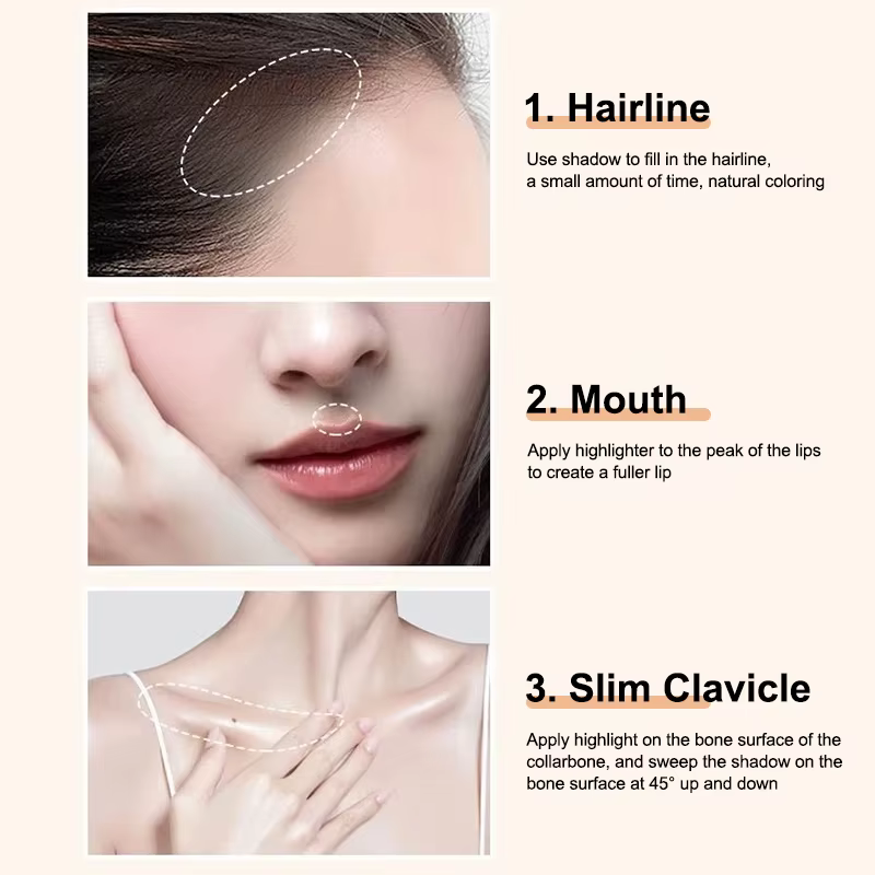 Poudre de ligne de cheveux 4g