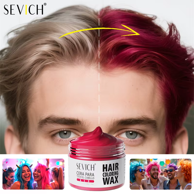 Cire colorante pour cheveux Halloween 13 couleurs 50g/120g