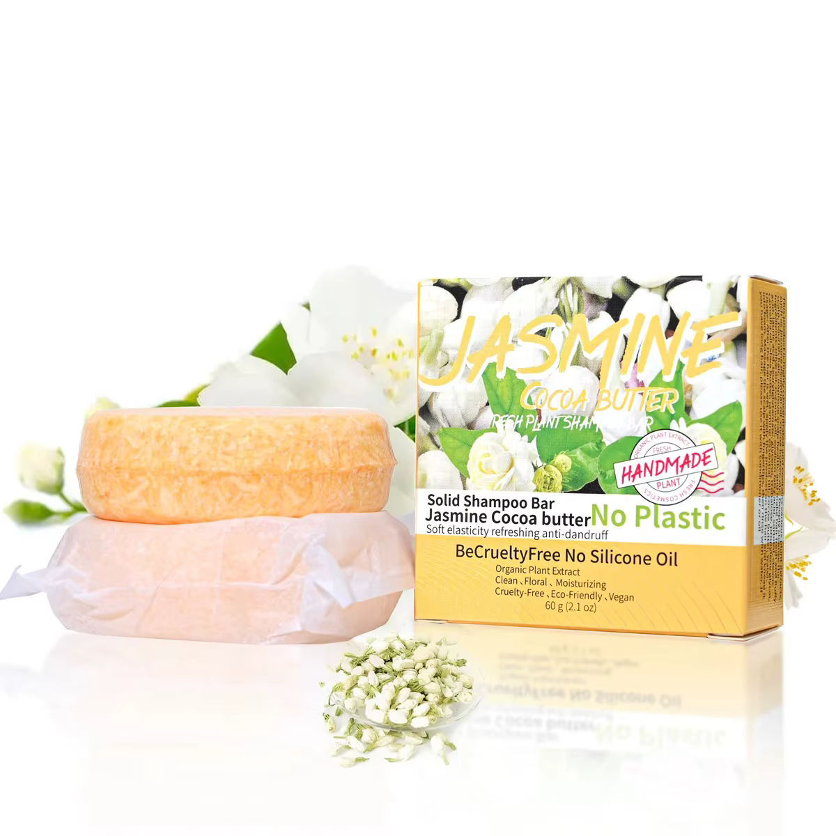 Shampoing fait à la main parfumé au jasmin