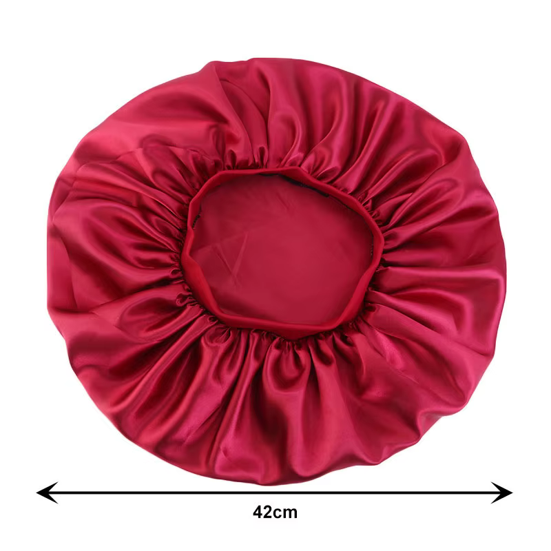 Bonnet de nuit en Satin Extra Large pour femmes