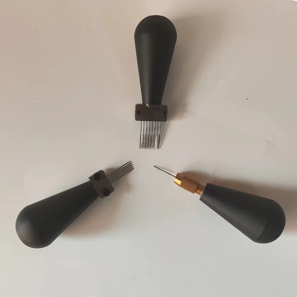 Outil d'injection de cheveux simple/cinq/huit et aiguilles pour l'implantation de brins de cheveux pour poupées et tête de Mannequin à base de Silicone