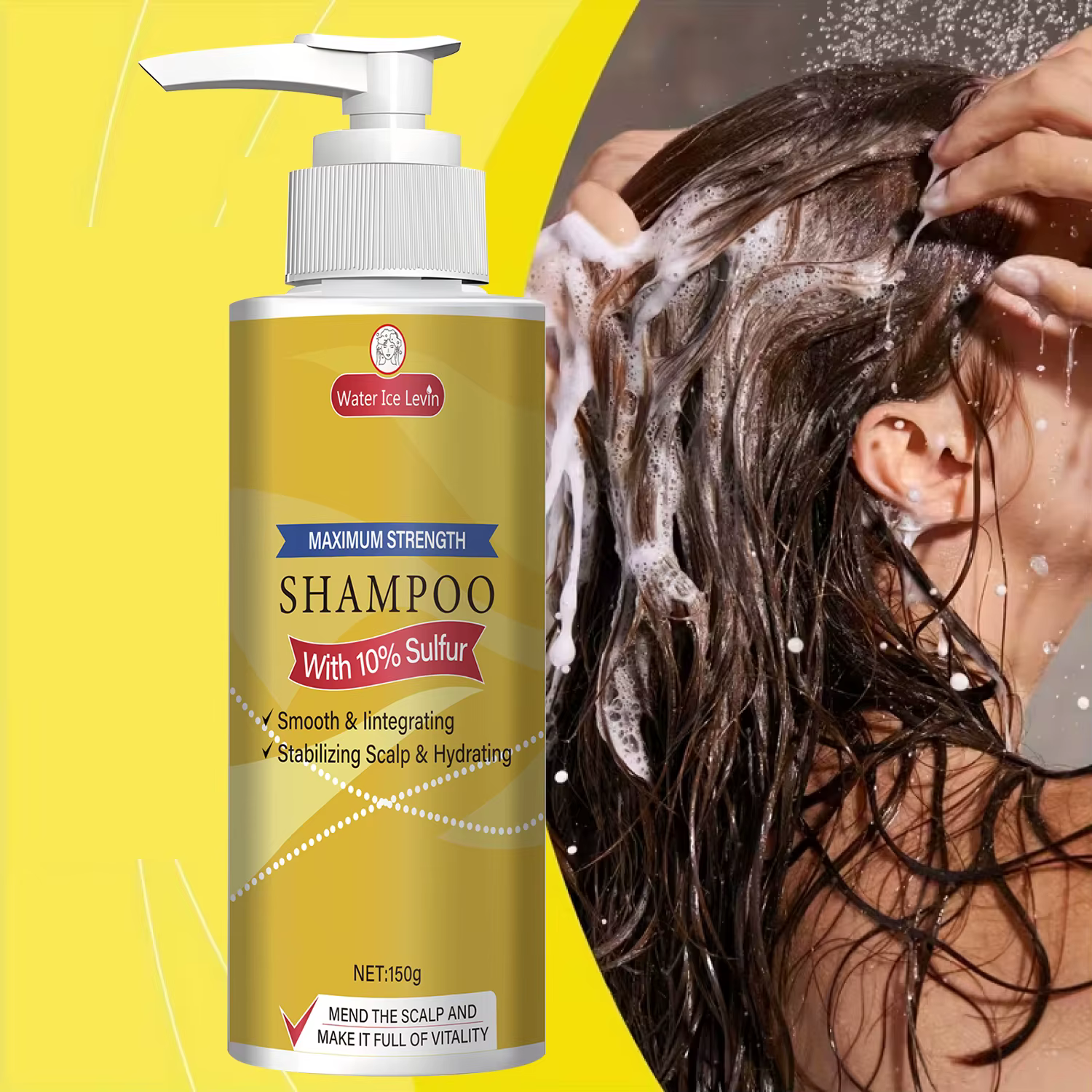 Shampoing au soufre 10% de force maximale – Lissant
