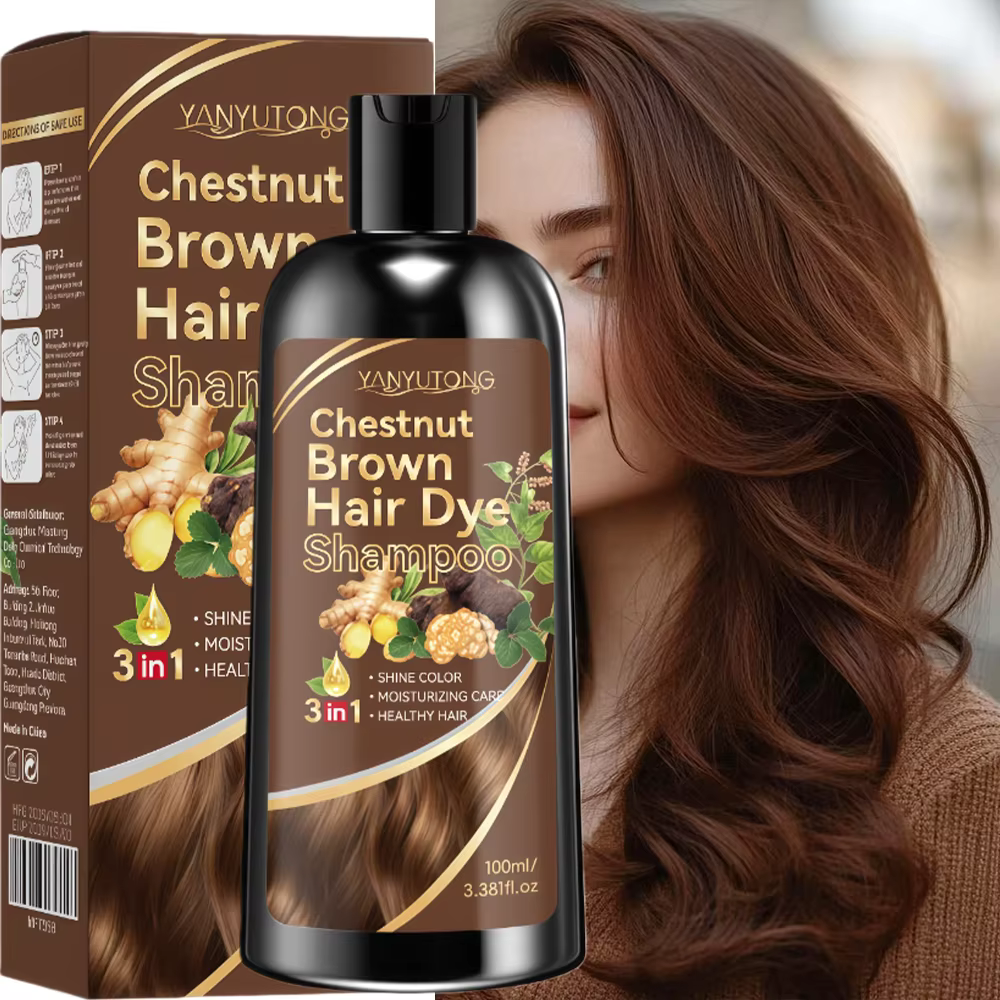 Shampoing traité de couleur au curcuma 3 en 1